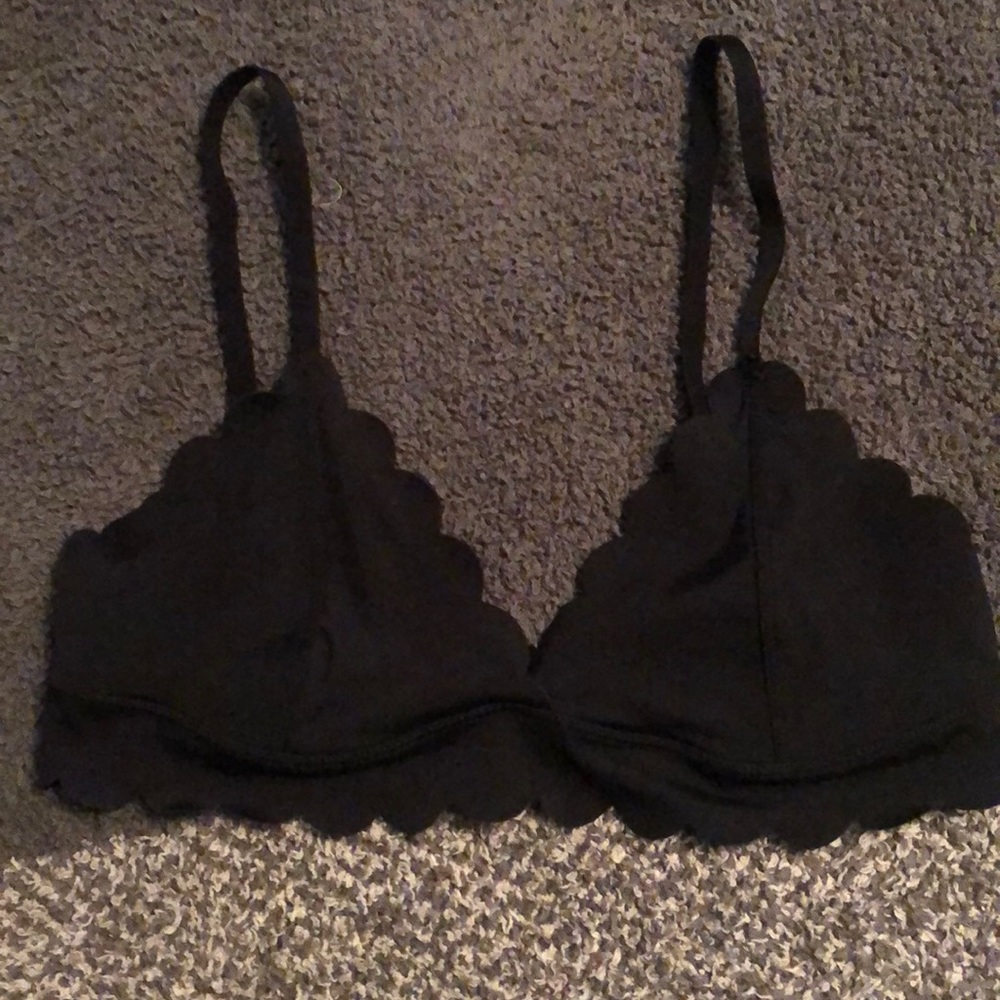 Urban outfitters scalloped bralette